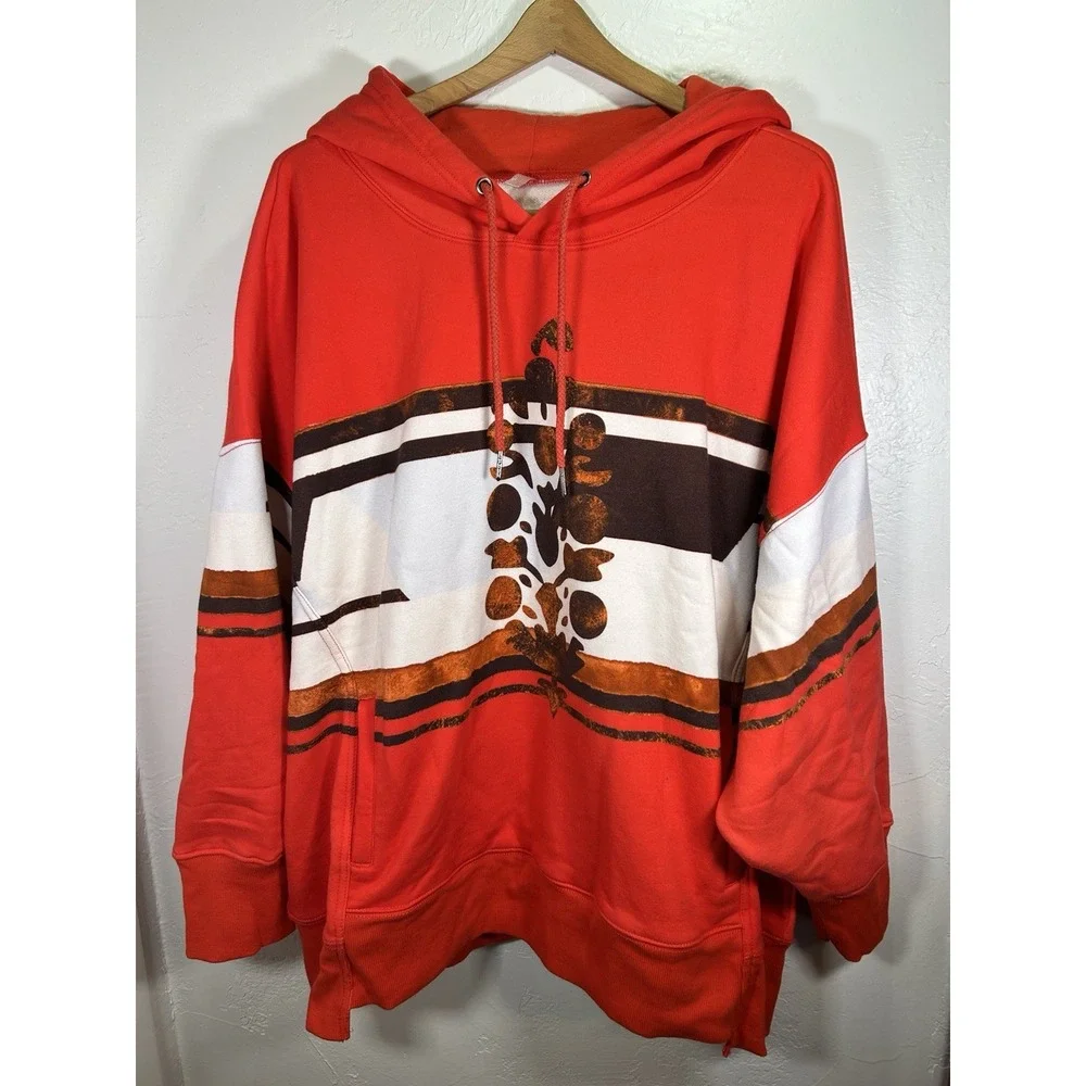 Free People‎ FP Sprint To The Finish Hoodie Oversized Camper Winterber NWT Large - Picture 2 of 11
